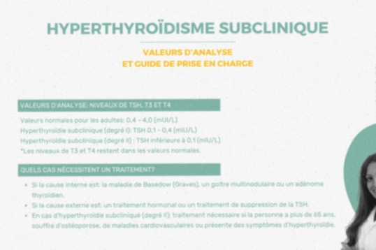 Traitement de l'hyperthyroïdie